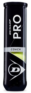 Teniso kamuoliukai DUNLOP PRO COACH - 4 vnt.